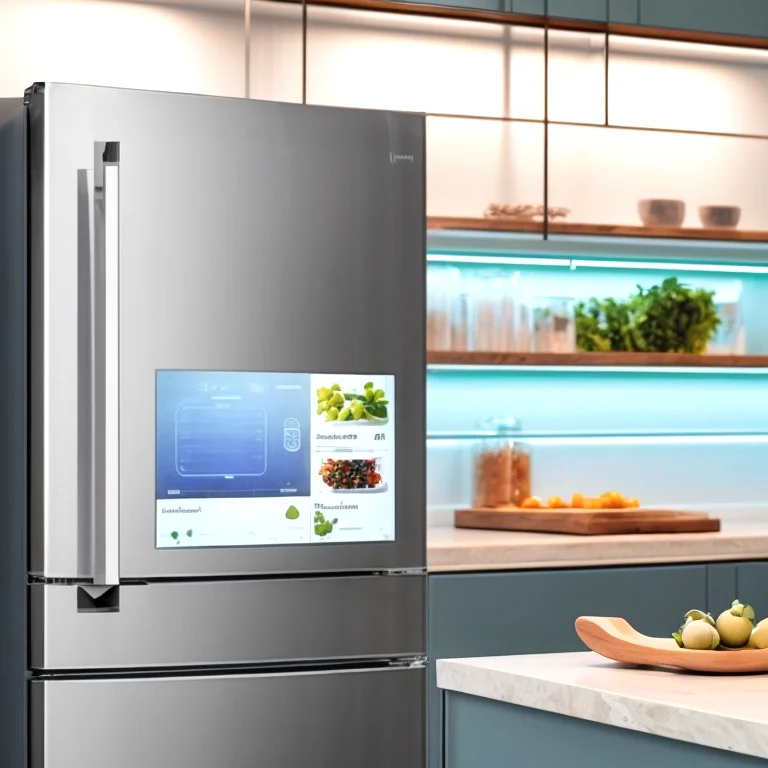 Kühlschrank zeigt App-Integration